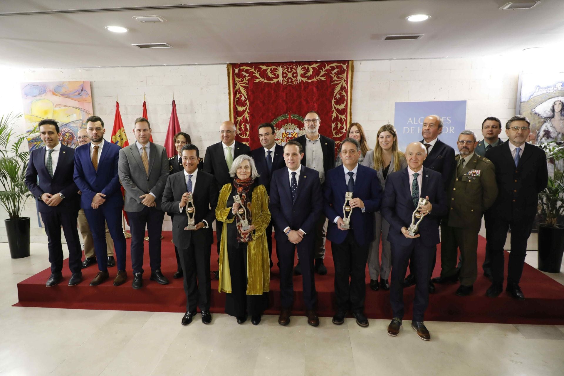 Las imágenes de la entrega de las distinciones de Alcaides de Honor del Museo Provincial del Vino