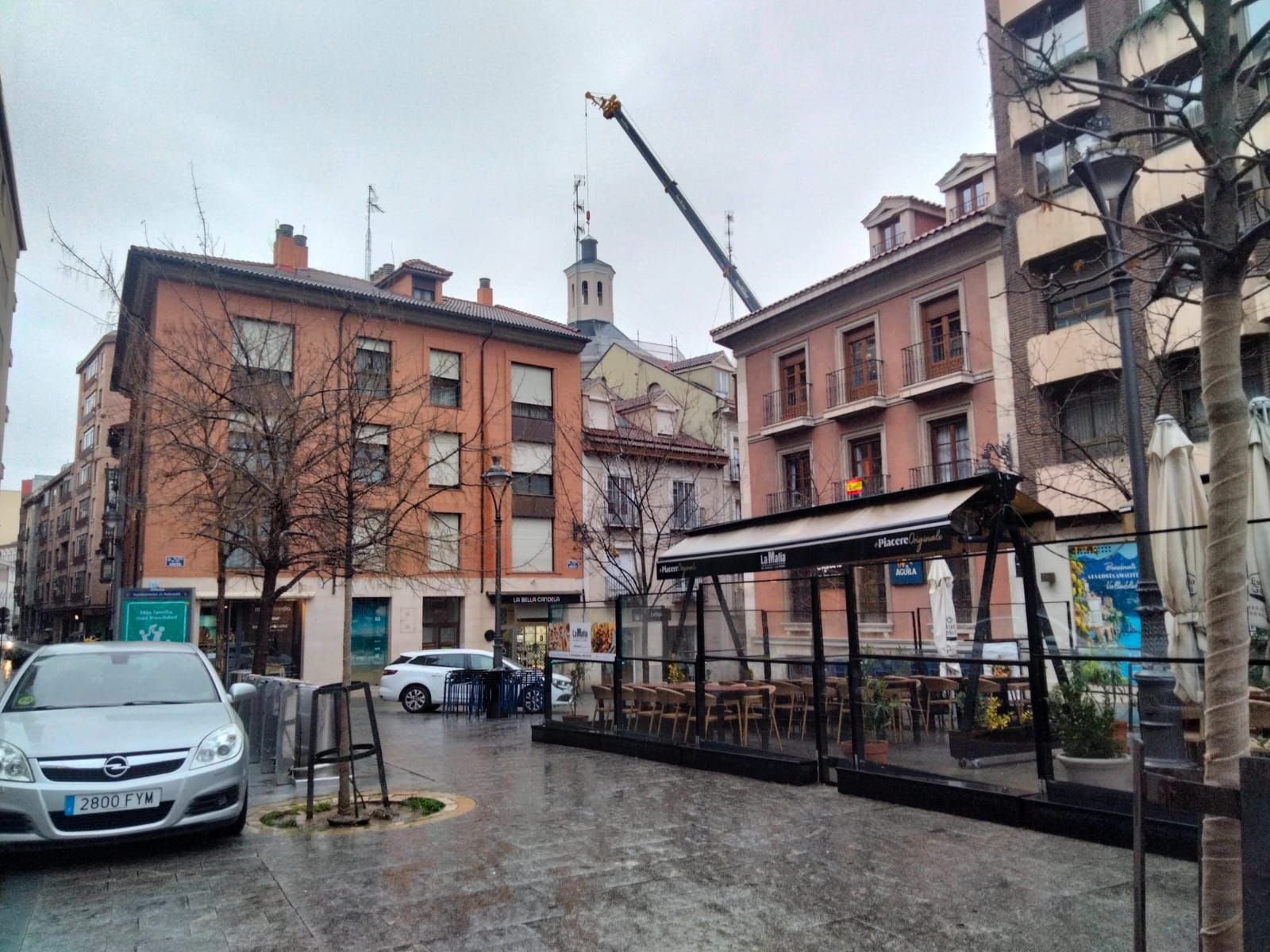 La restauración de la cúpula de la iglesia de la Vera Cruz en imágenes