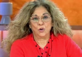 Lolita Flores en el programa de 'TardeAr'.