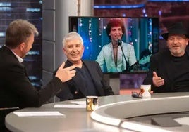 Pablo Motos con Pecos en 'El Hormiguero'.