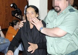 María Larralde, en 2008, durante un juicio contra el clan.