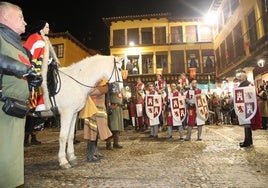 Llegada de la Reina Juana a Tordesillas.