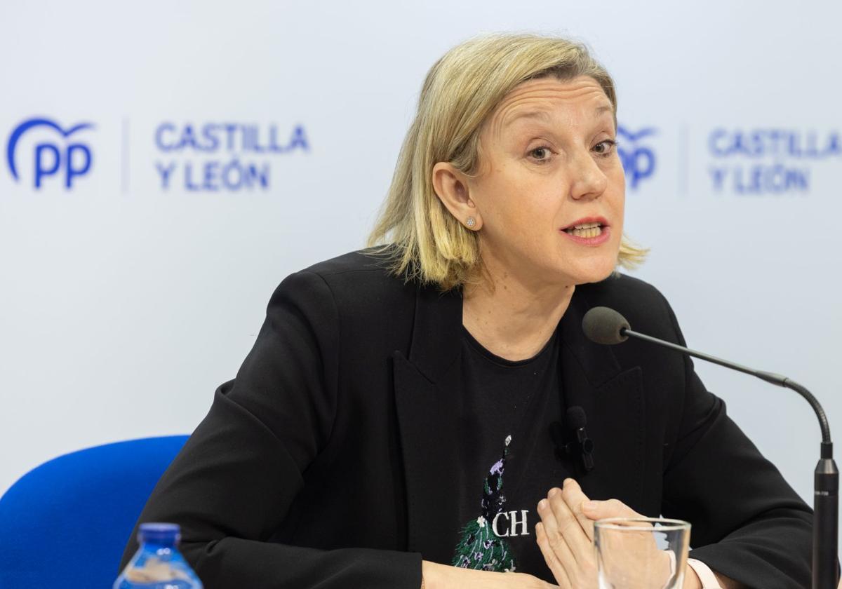 Isabel Blanco, vicepresidenta de la Junta y coordinadora del PP de Castilla y León.