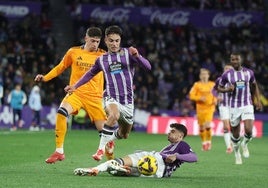 Imágenes de la derrota del Real Valladolid este sábado en Zorilla ante el Real Madrid