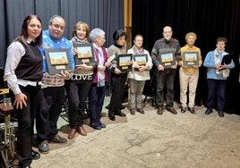 Entrega de los premios Camino Llano.