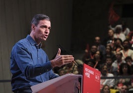 El presidente del Gobierno, Pedro Sánchez.