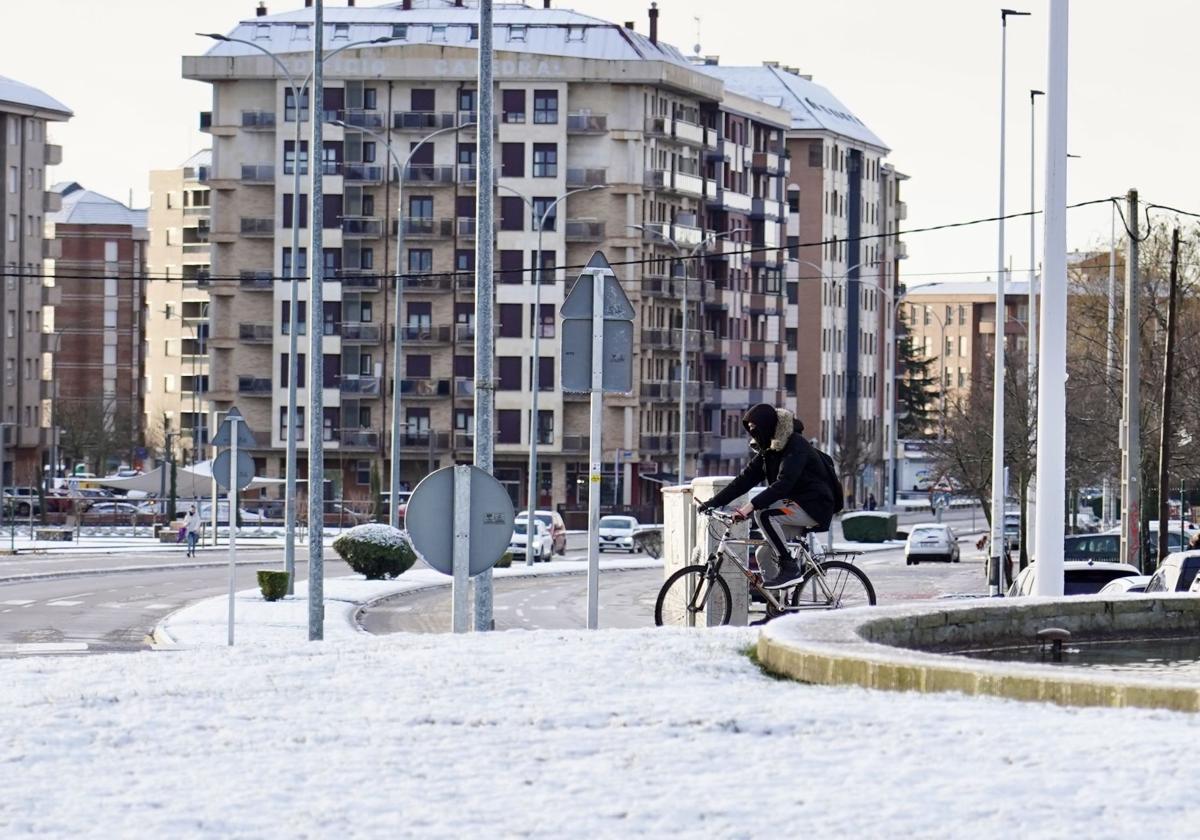 Nieve en León