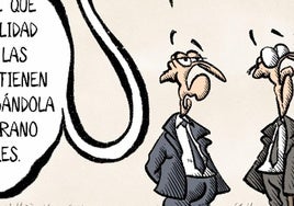 La viñeta de Sansón: 'La última contorsión de Sánchez'