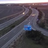 El fuerte viento condiciona el tráfico en carreteras de seis provincias, incluida Valladolid