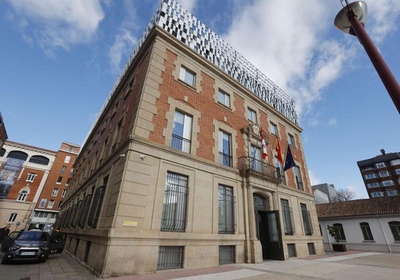 Palacio Provincial de Justicia de Palencia, que alberga al Juzgado número 6.