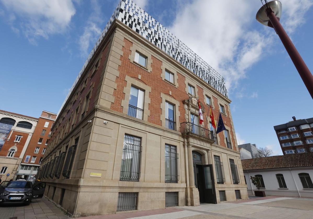 Palacio Provincial de Justicia de Palencia, que alberga al Juzgado número 6.