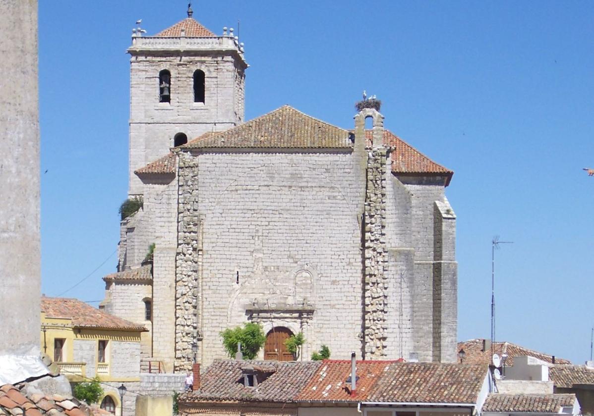 La iglesia de Mucientes, en una imagen de archivo.