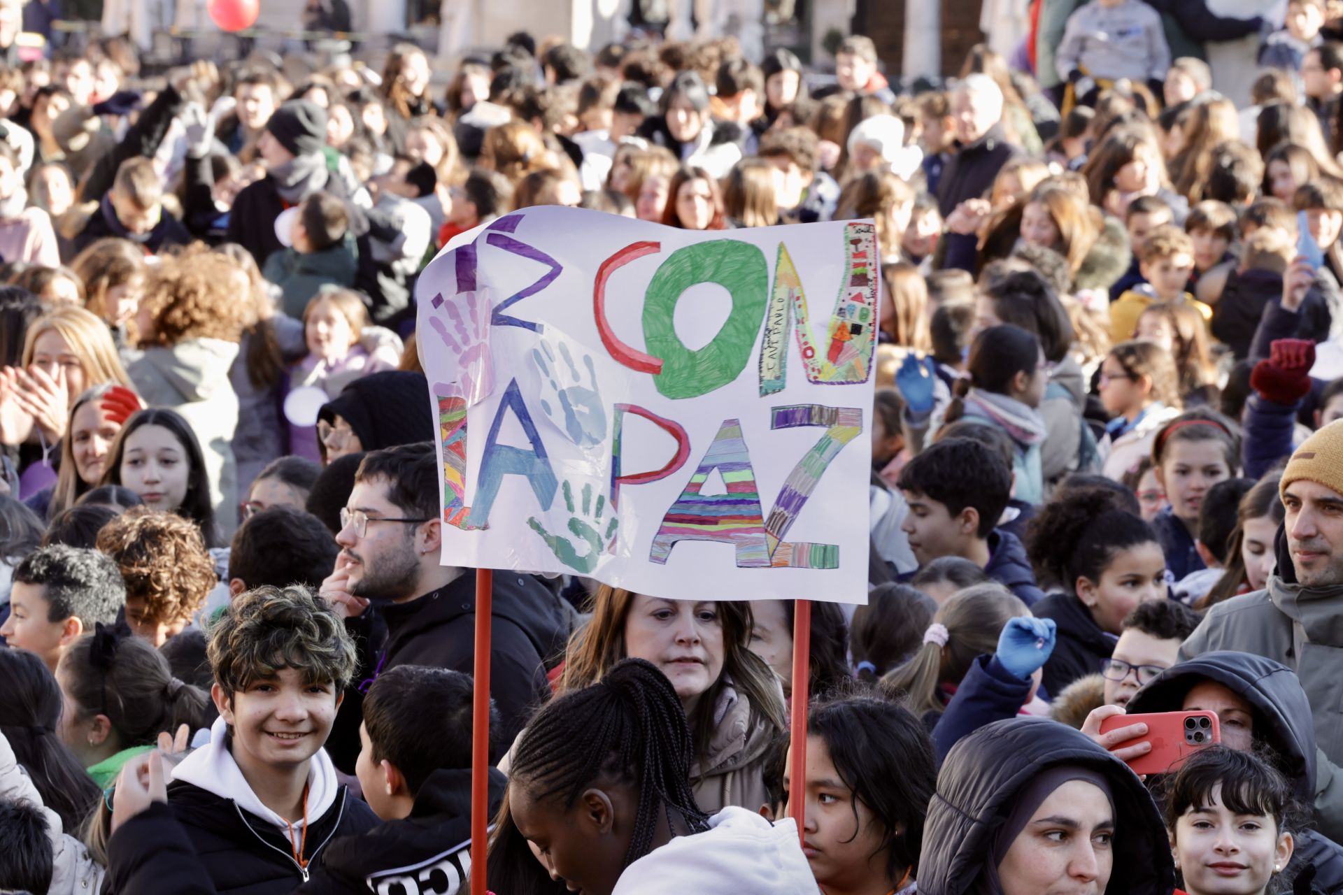 Las imágenes de la celebración del Día de la Paz en Valladolid