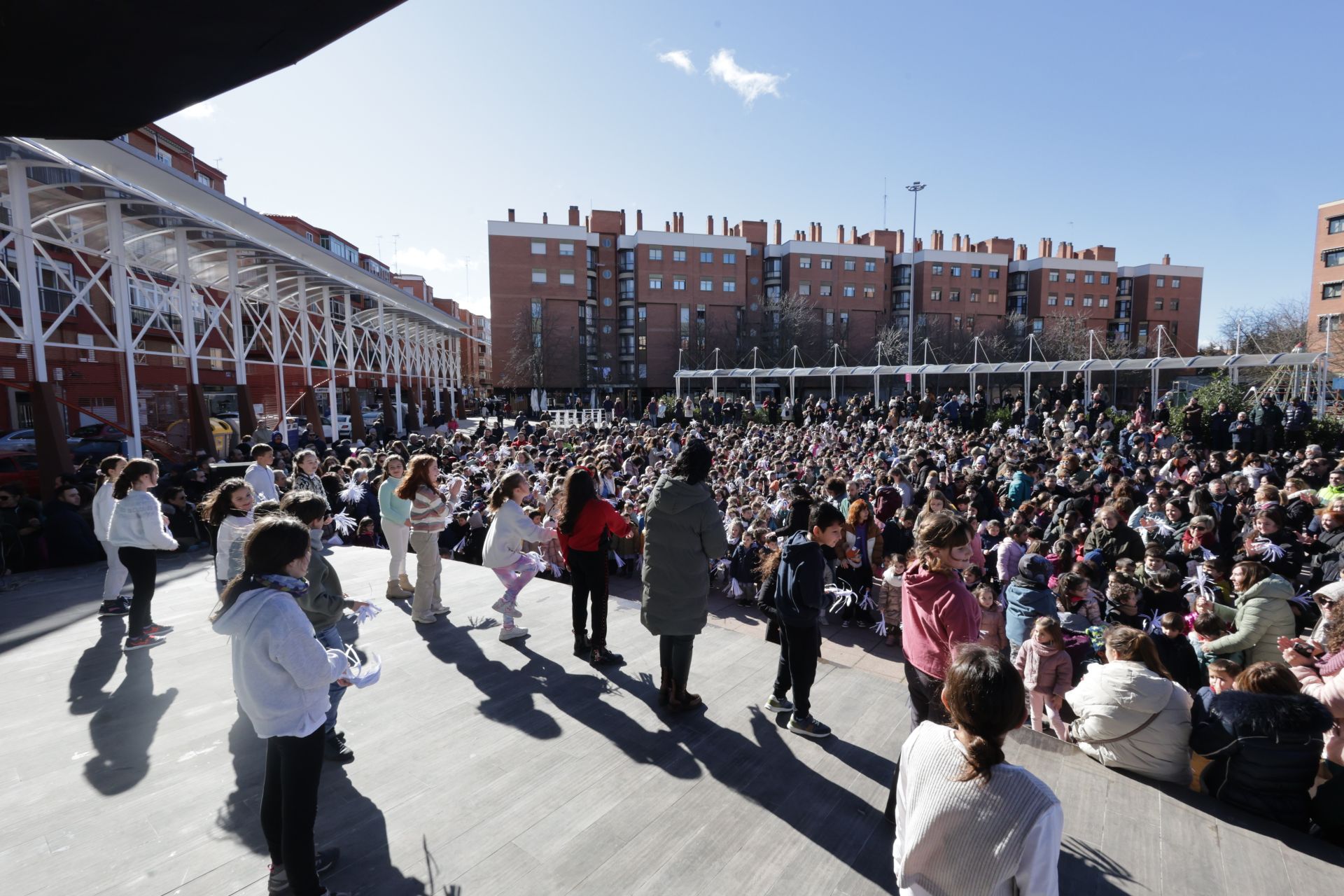 Las imágenes de la celebración del Día de la Paz en Valladolid