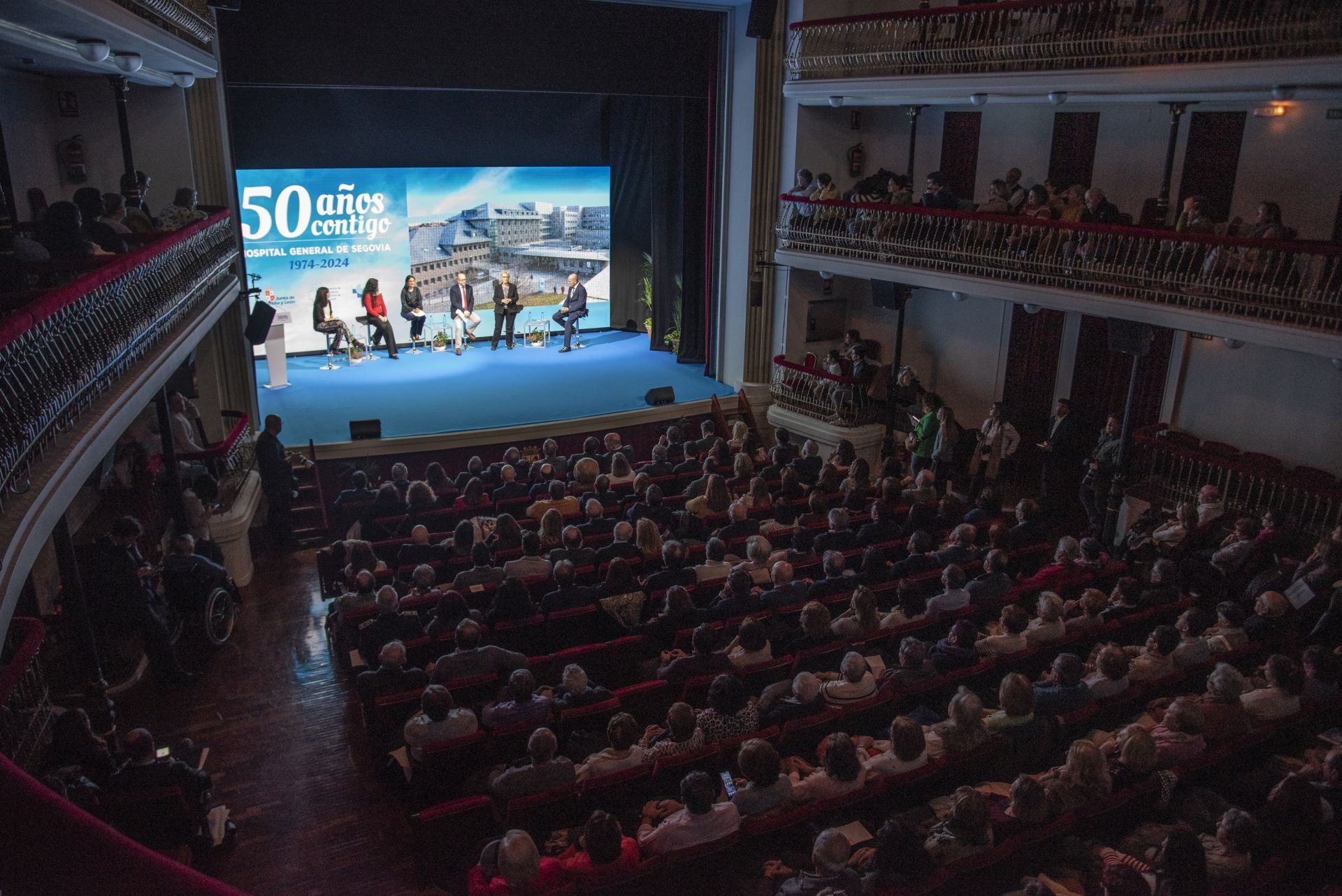 Fotografías del acto del 50 aniversario del hospital de Segovia