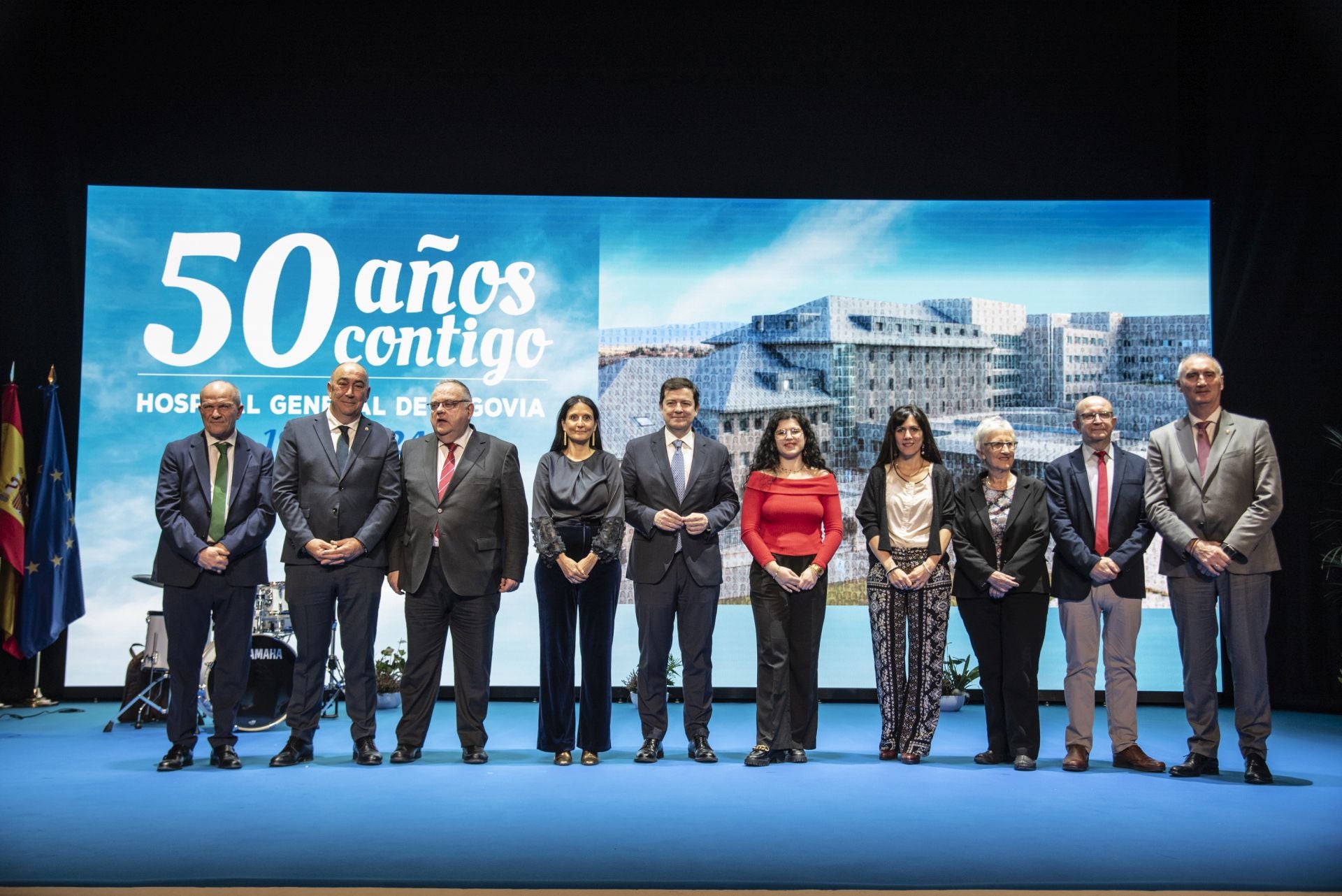 Fotografías del acto del 50 aniversario del hospital de Segovia