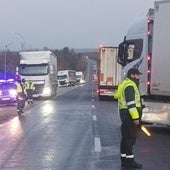 La nieve corta tres carreteras provinciales en Salamanca y Zamora