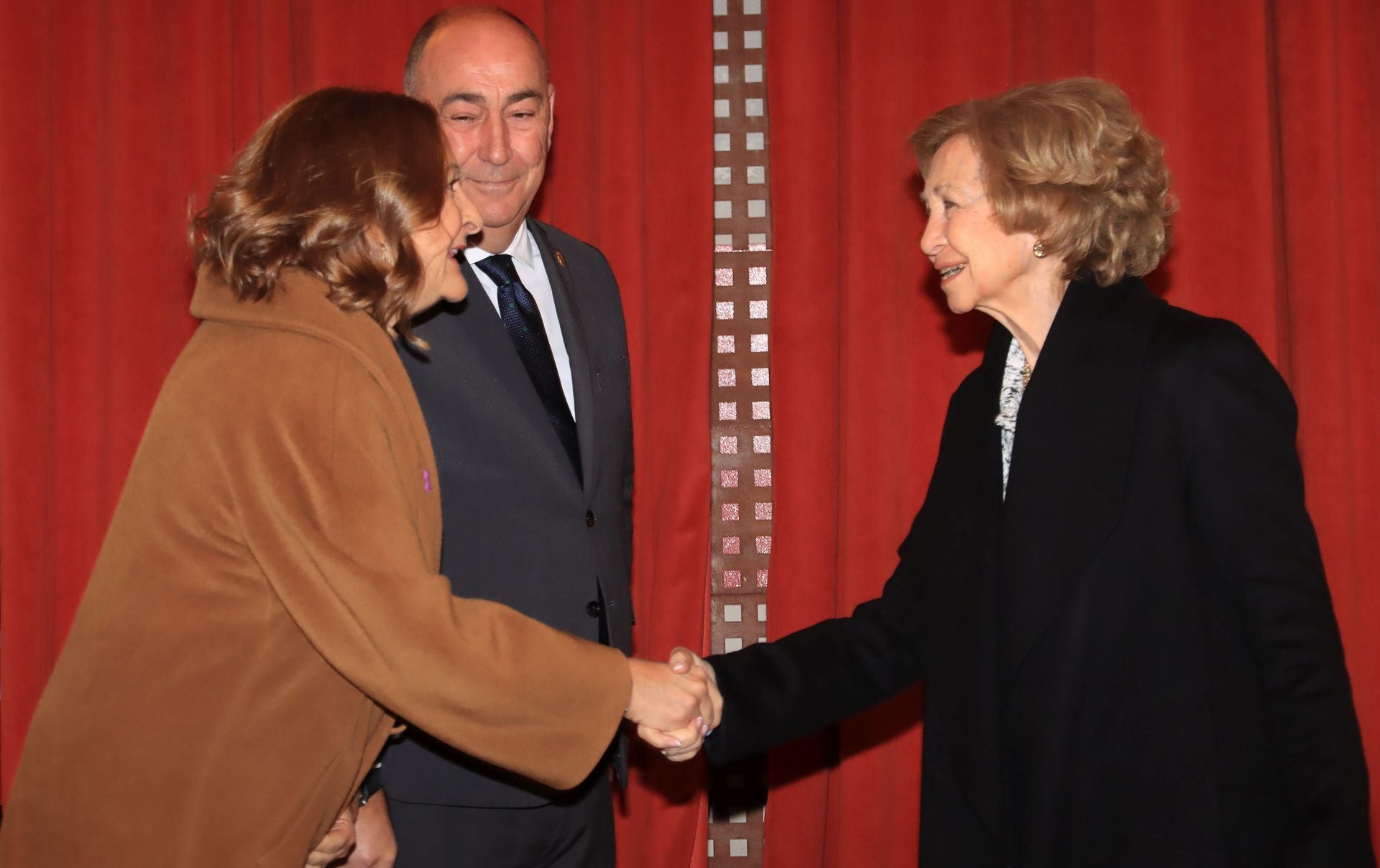 Fotos de la visita de la reina Sofía a La Granja de San Ildefonso