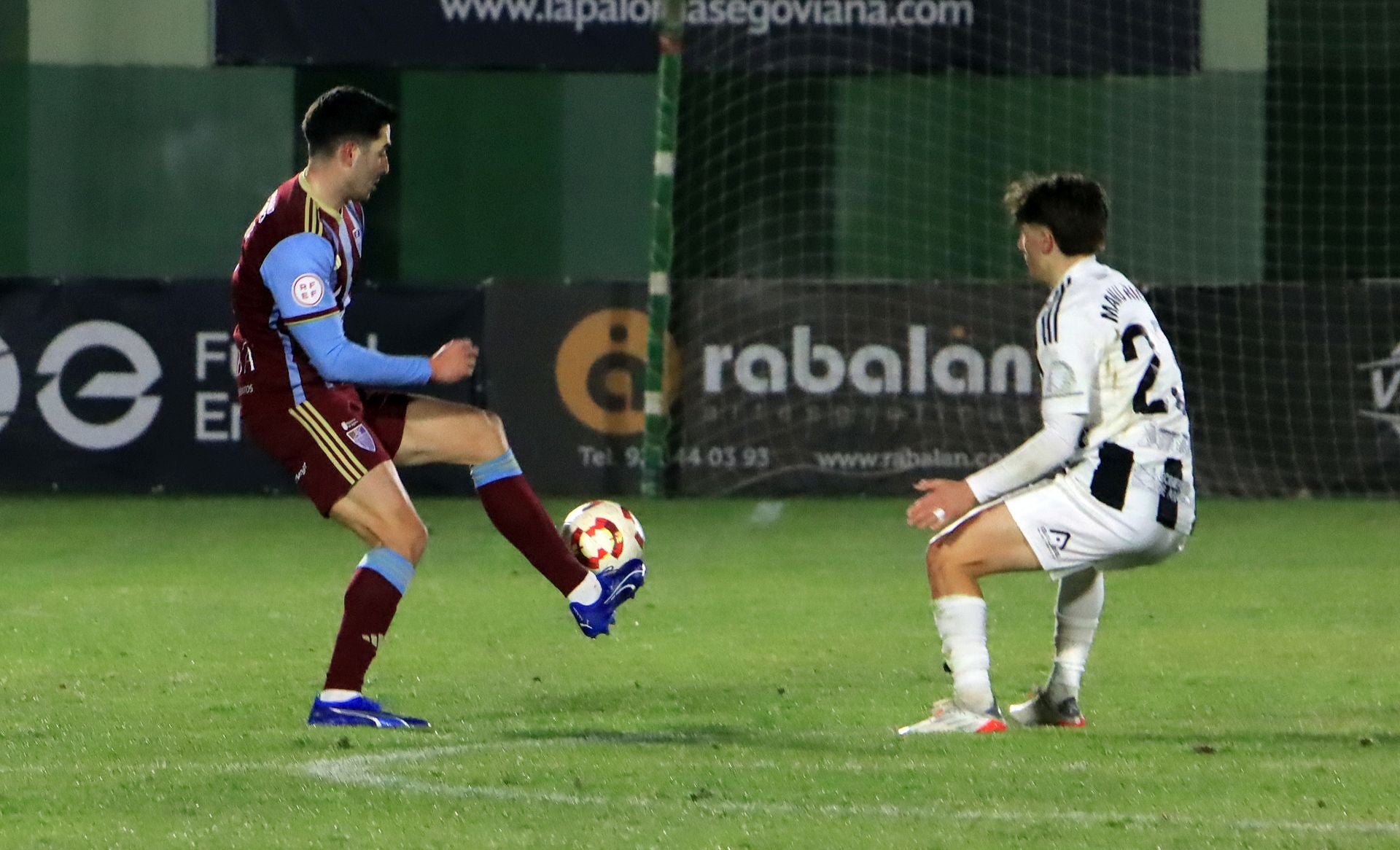 Fotos de la derrota de la Segoviana ante el Tarazona