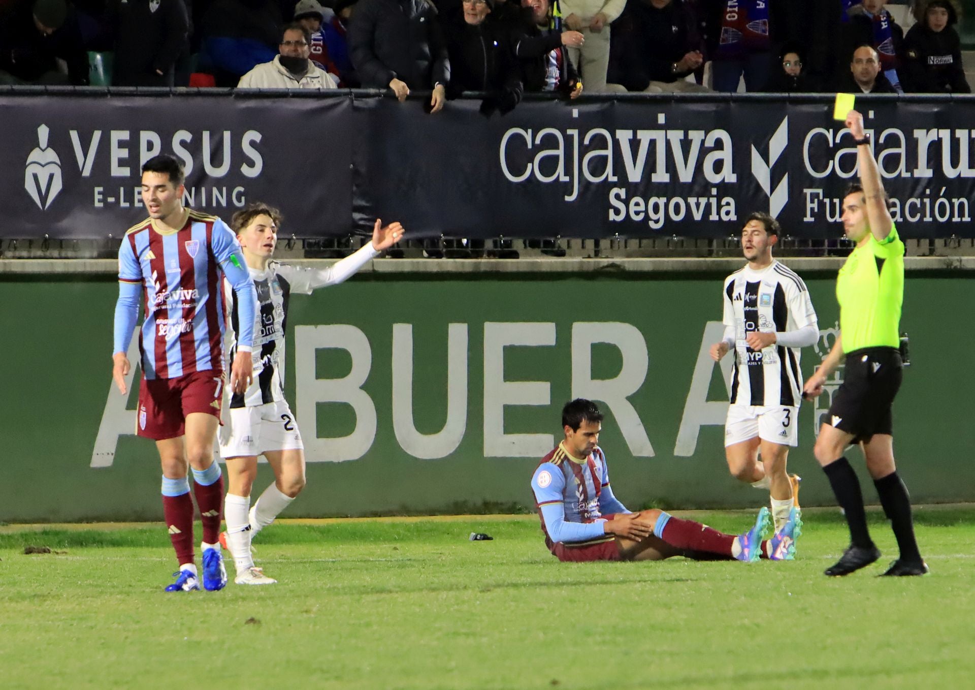 Fotos de la derrota de la Segoviana ante el Tarazona