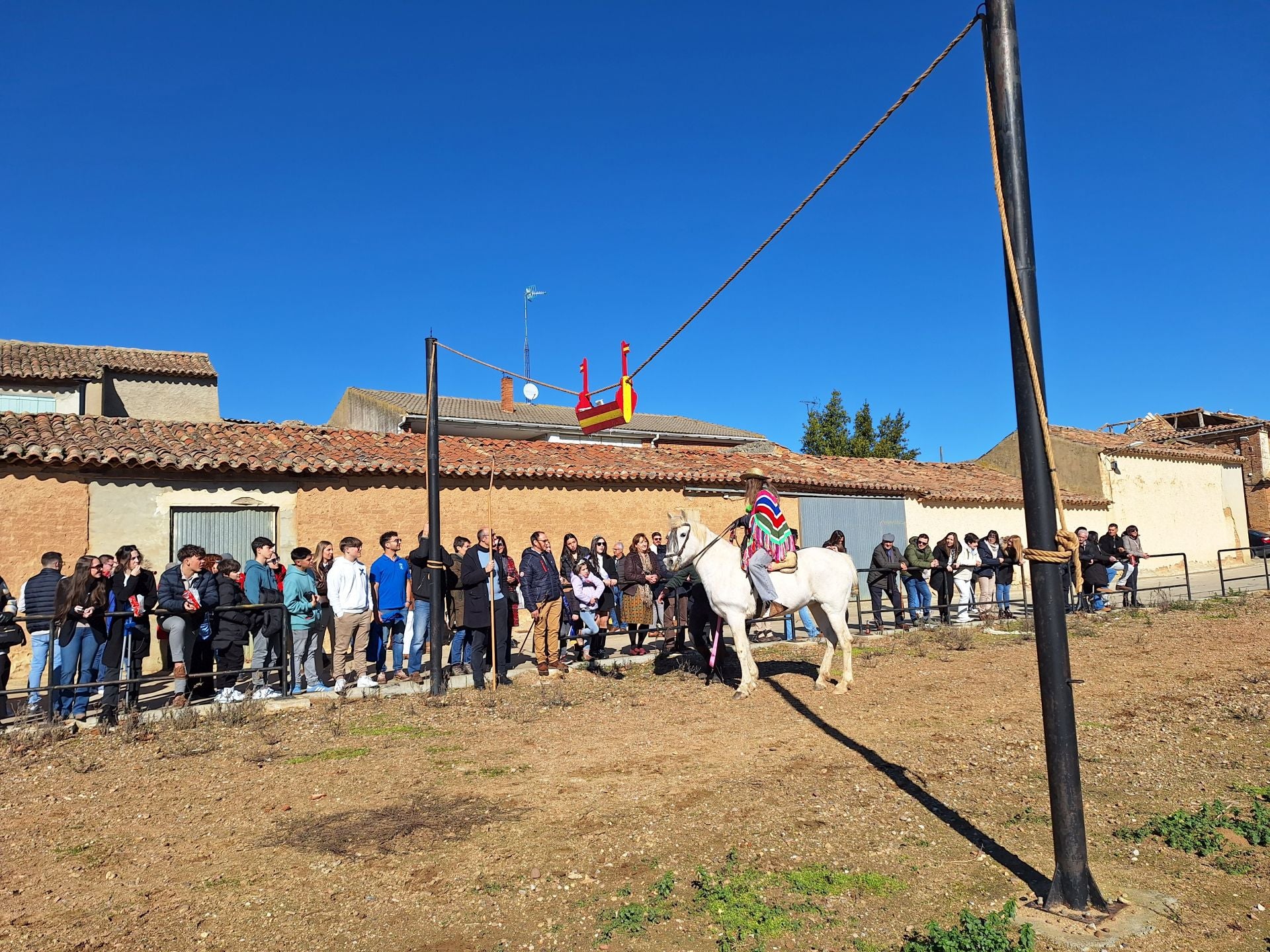 Las imágenes de las cintas a caballo en Tordehumos