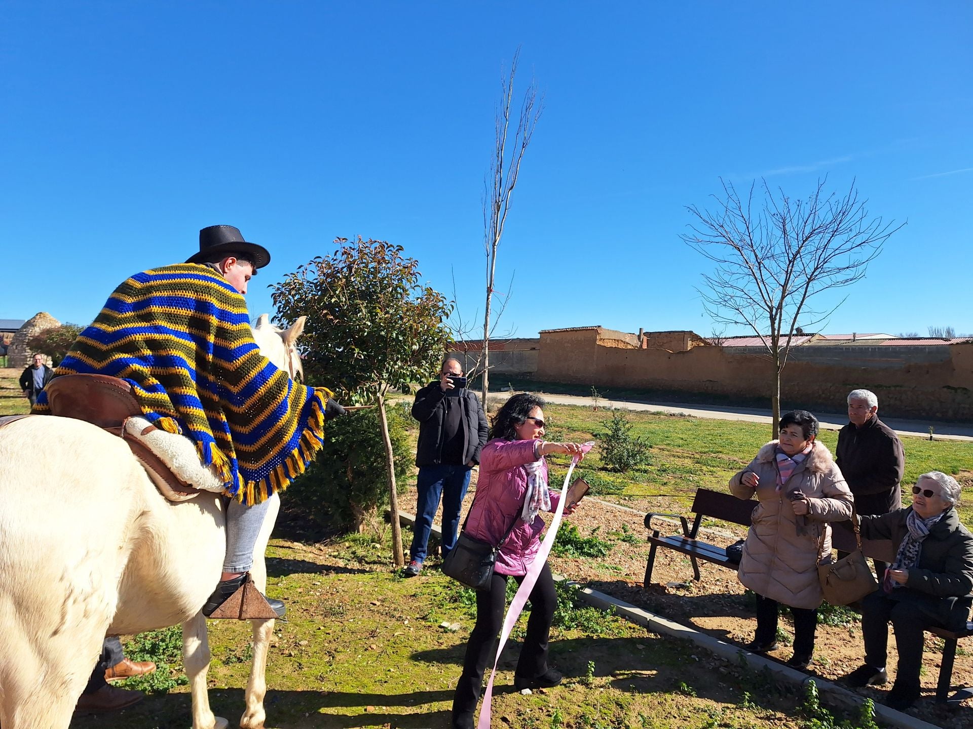 Las imágenes de las cintas a caballo en Tordehumos