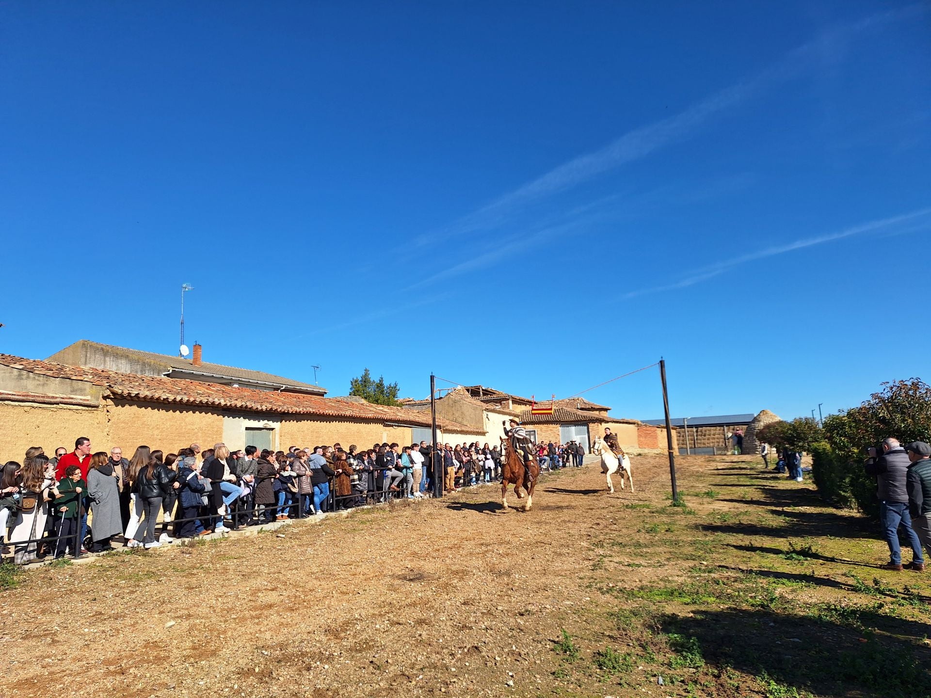 Las imágenes de las cintas a caballo en Tordehumos