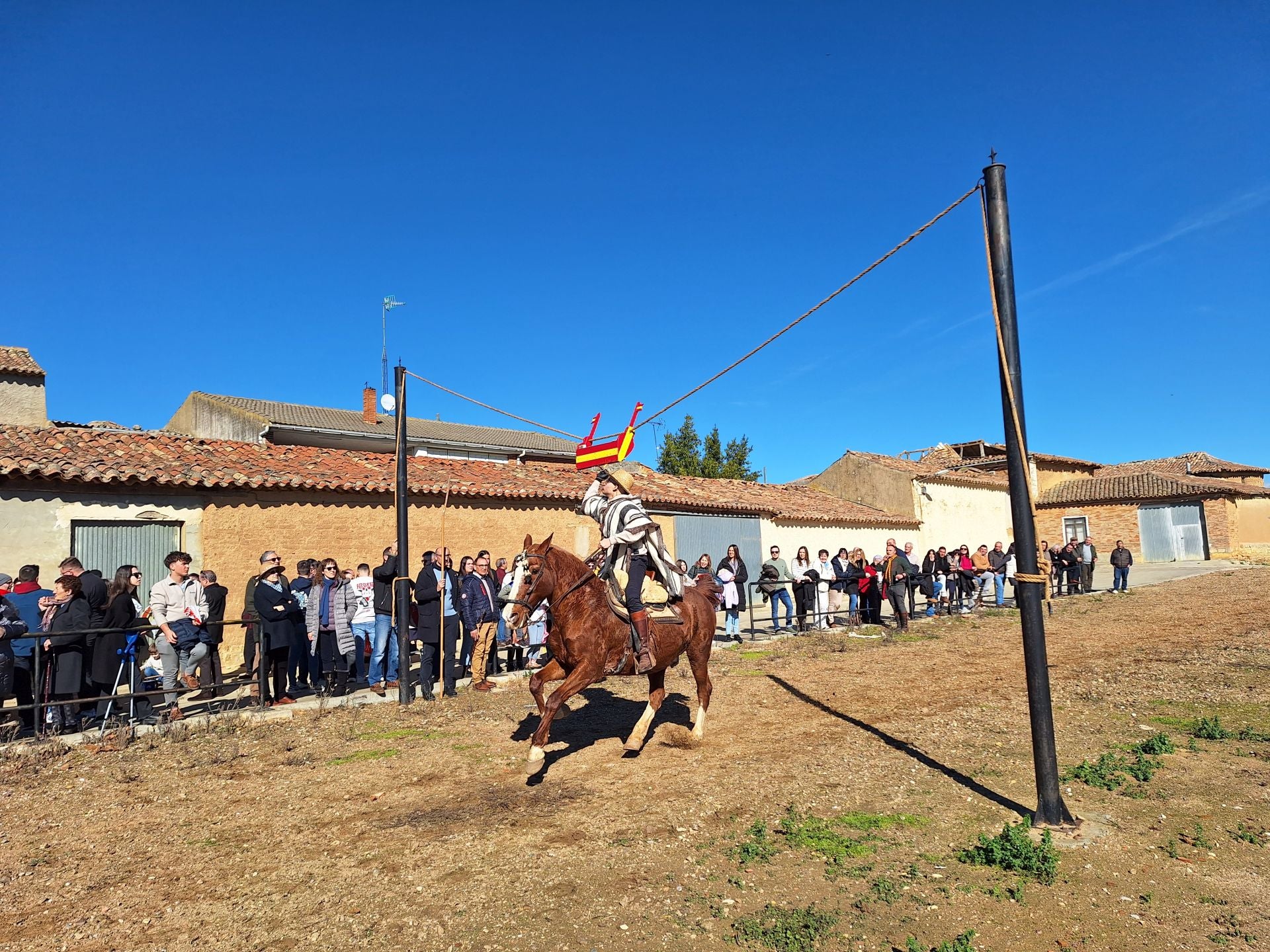 Las imágenes de las cintas a caballo en Tordehumos