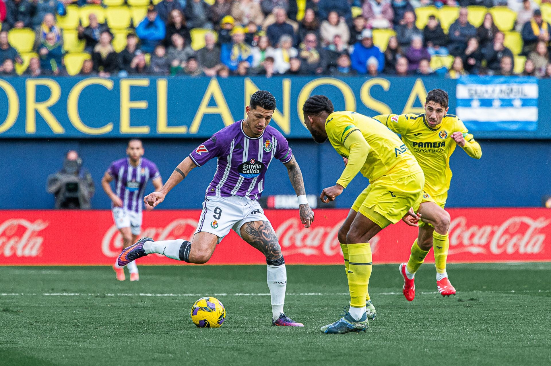 La derrota del Real Valladolid en Villarreal, en imágenes