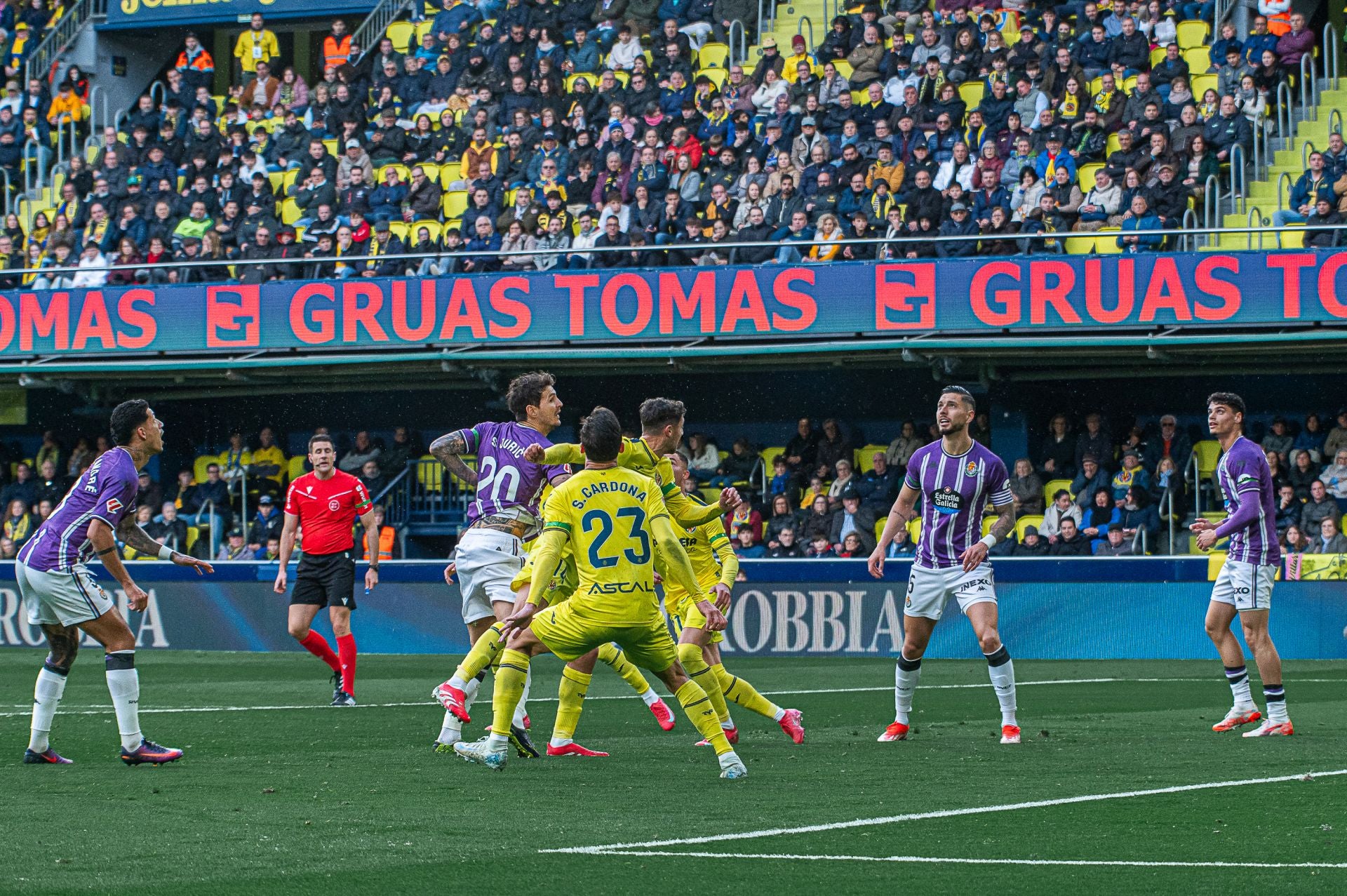 La derrota del Real Valladolid en Villarreal, en imágenes