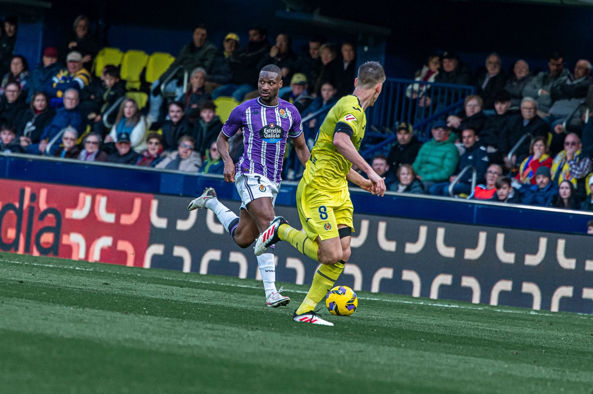 La derrota del Real Valladolid en Villarreal, en imágenes