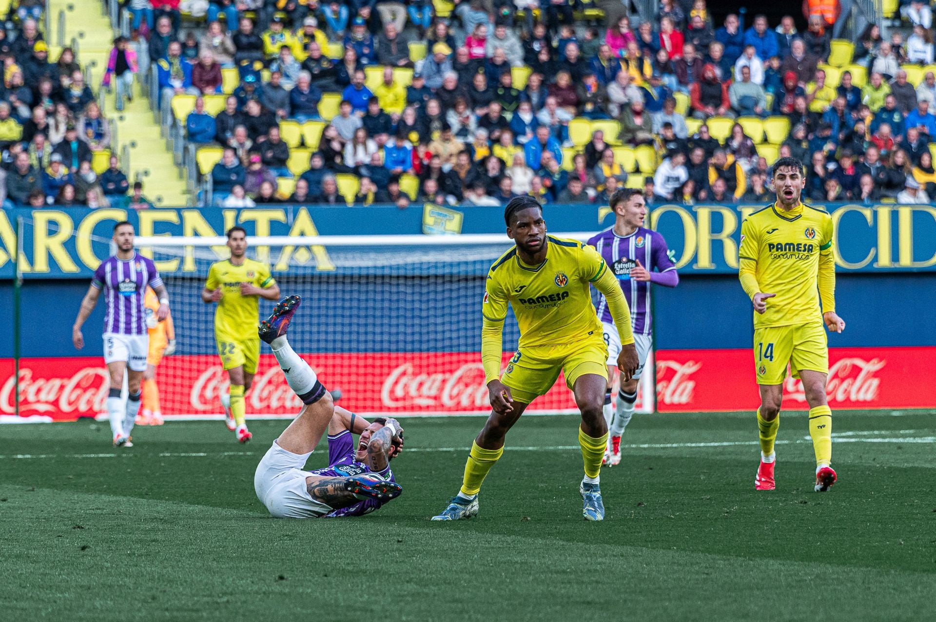 La derrota del Real Valladolid en Villarreal, en imágenes