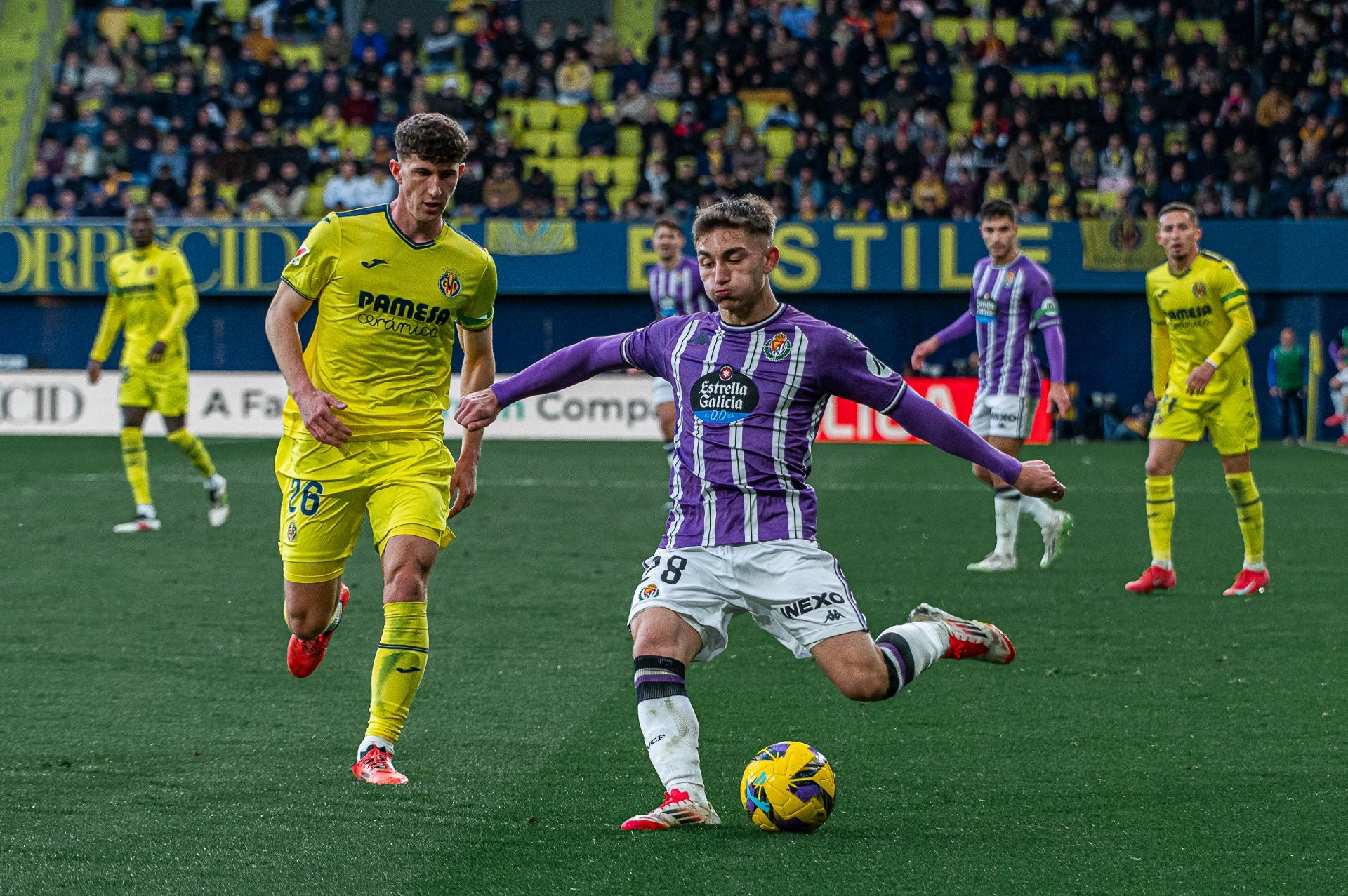 La derrota del Real Valladolid en Villarreal, en imágenes