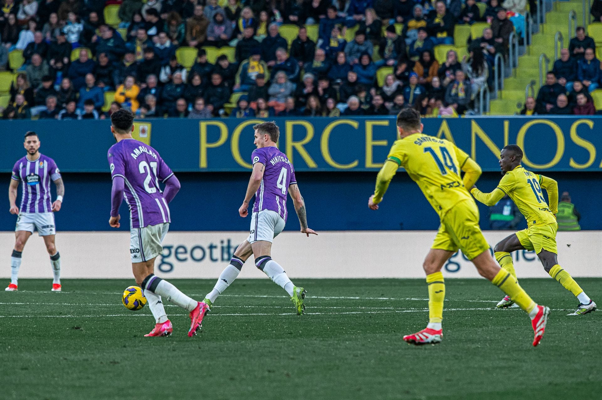 La derrota del Real Valladolid en Villarreal, en imágenes