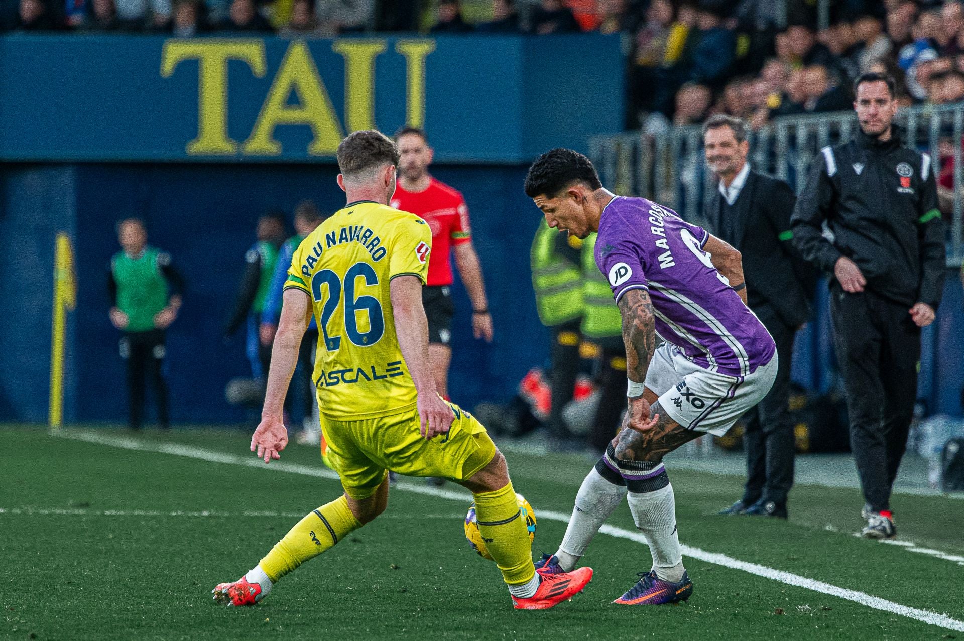 La derrota del Real Valladolid en Villarreal, en imágenes