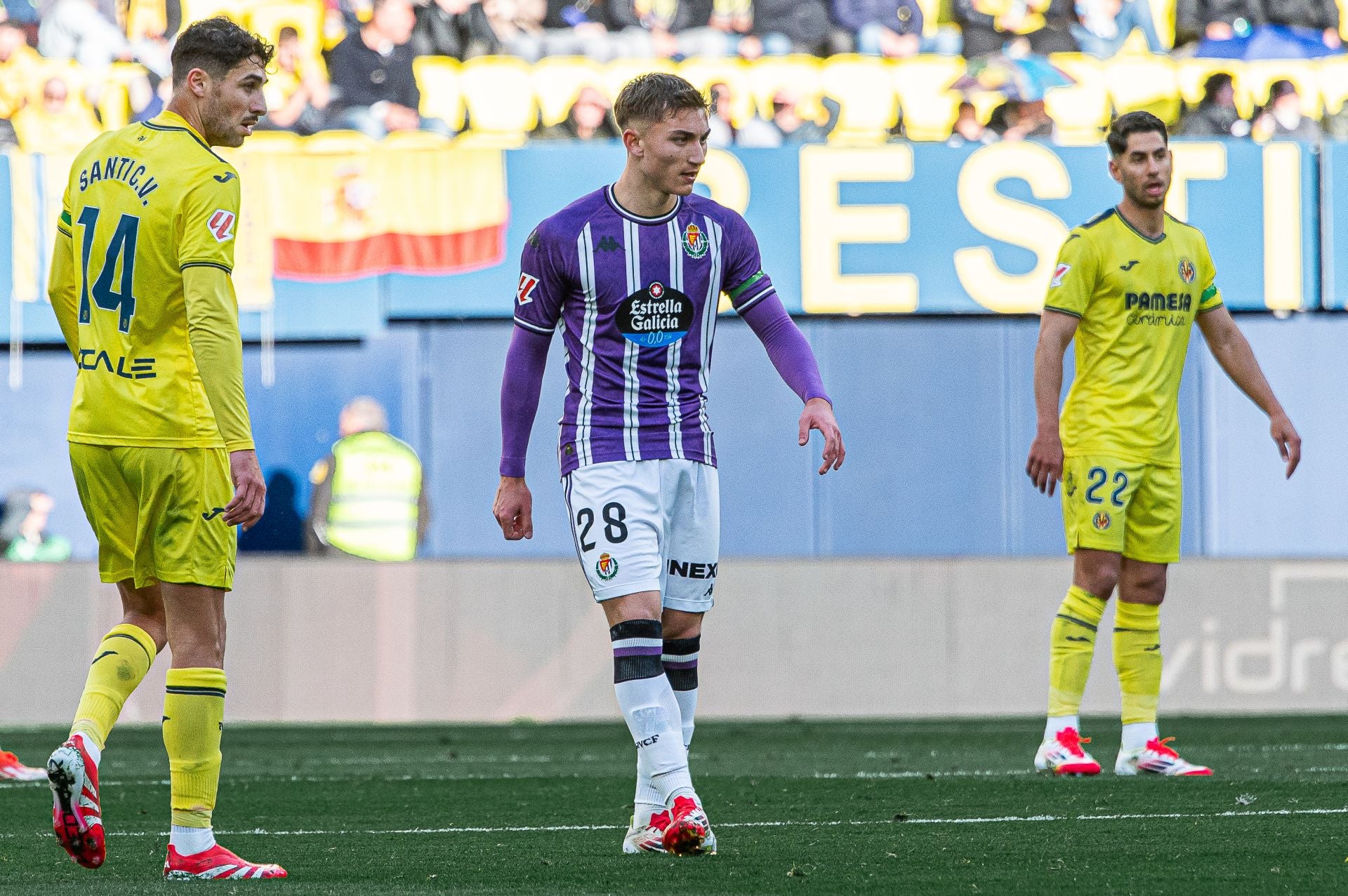 La derrota del Real Valladolid en Villarreal, en imágenes