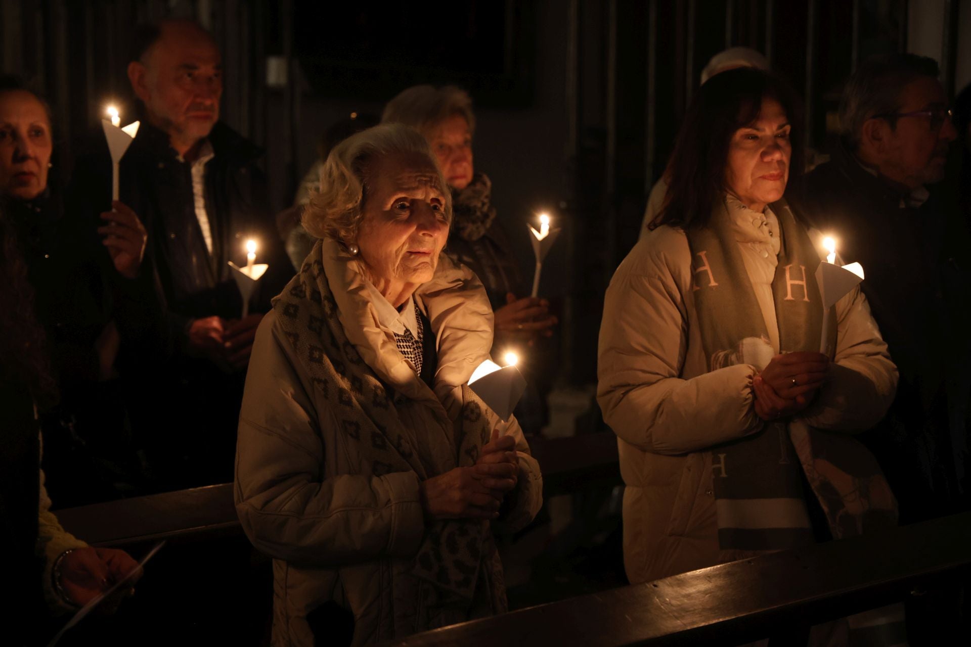 Las imágenes de la procesión de Las Siete Palabras