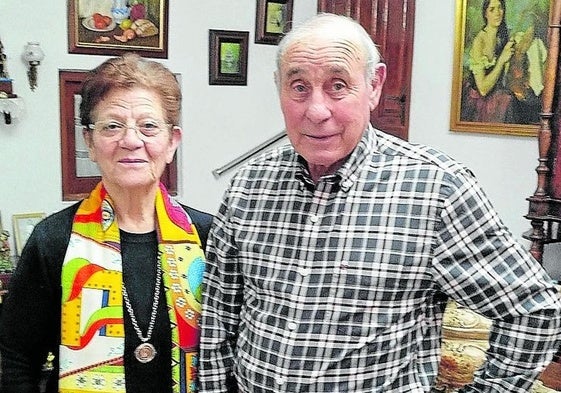 Luisa Álvarez y Angelito Trigueros.