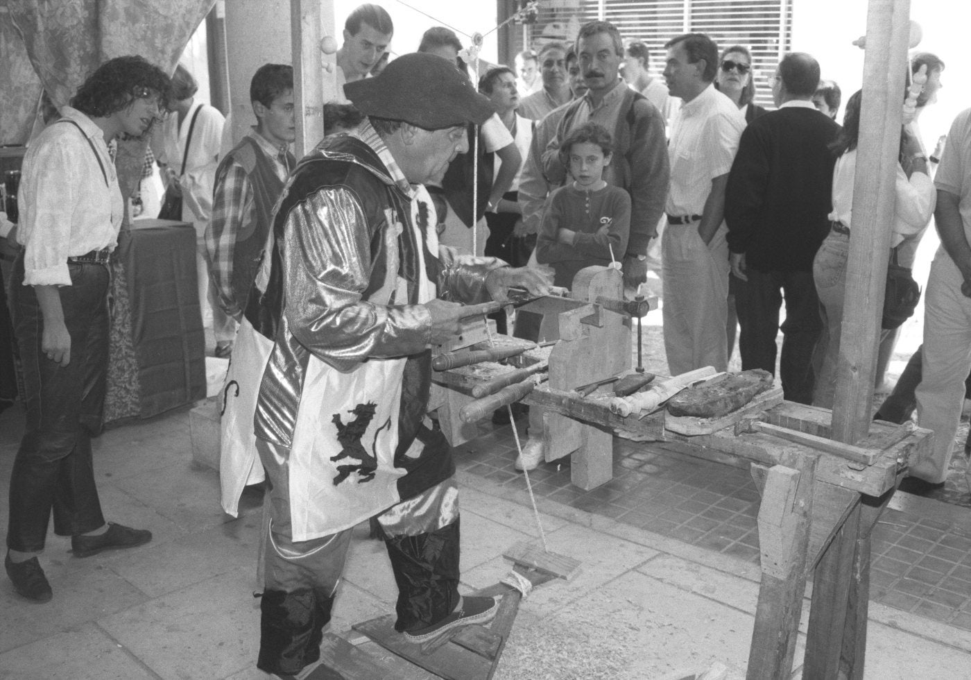 Mercado medieval. 1 de octubre de 1995.