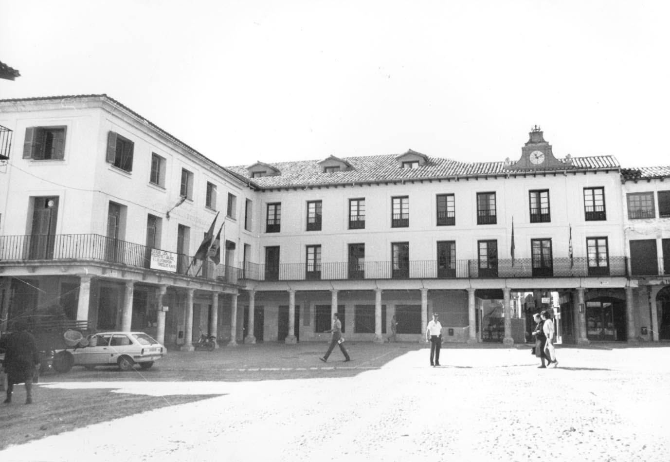 El Ayuntameinto de la localidad en una imagen de 1992.
