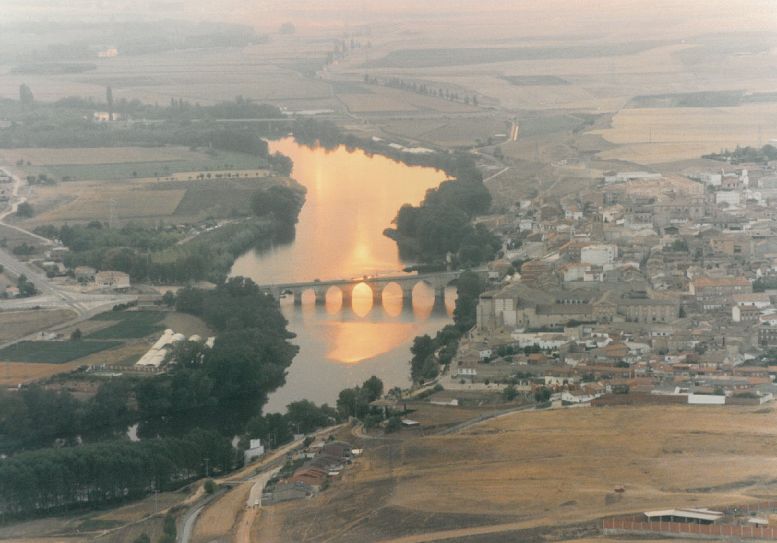 Panorámica de la localidad. Octubre de 1994.