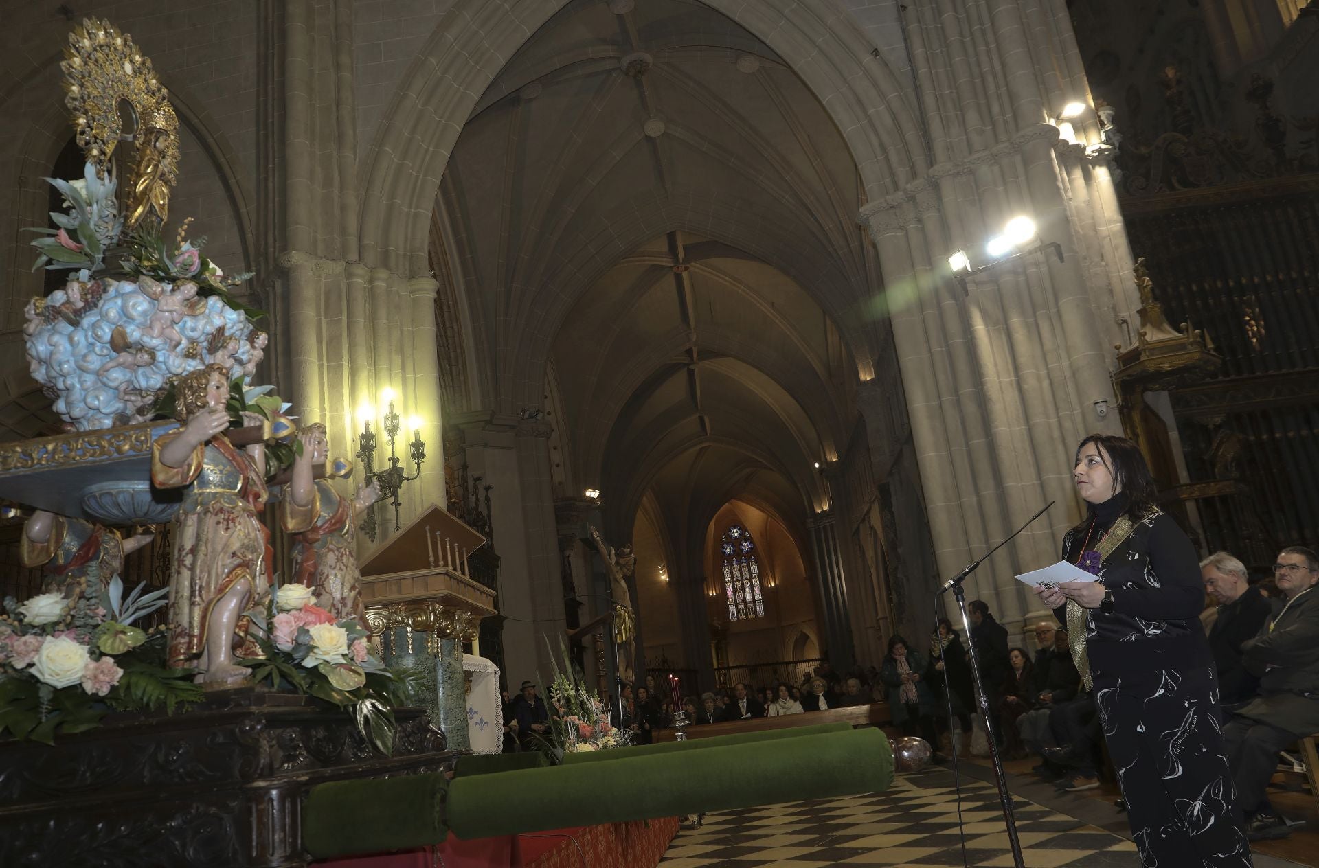 Devoción a la patrona de Palencia