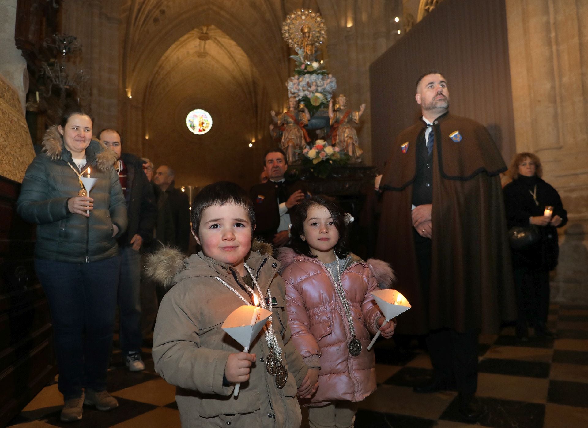 Devoción a la patrona de Palencia