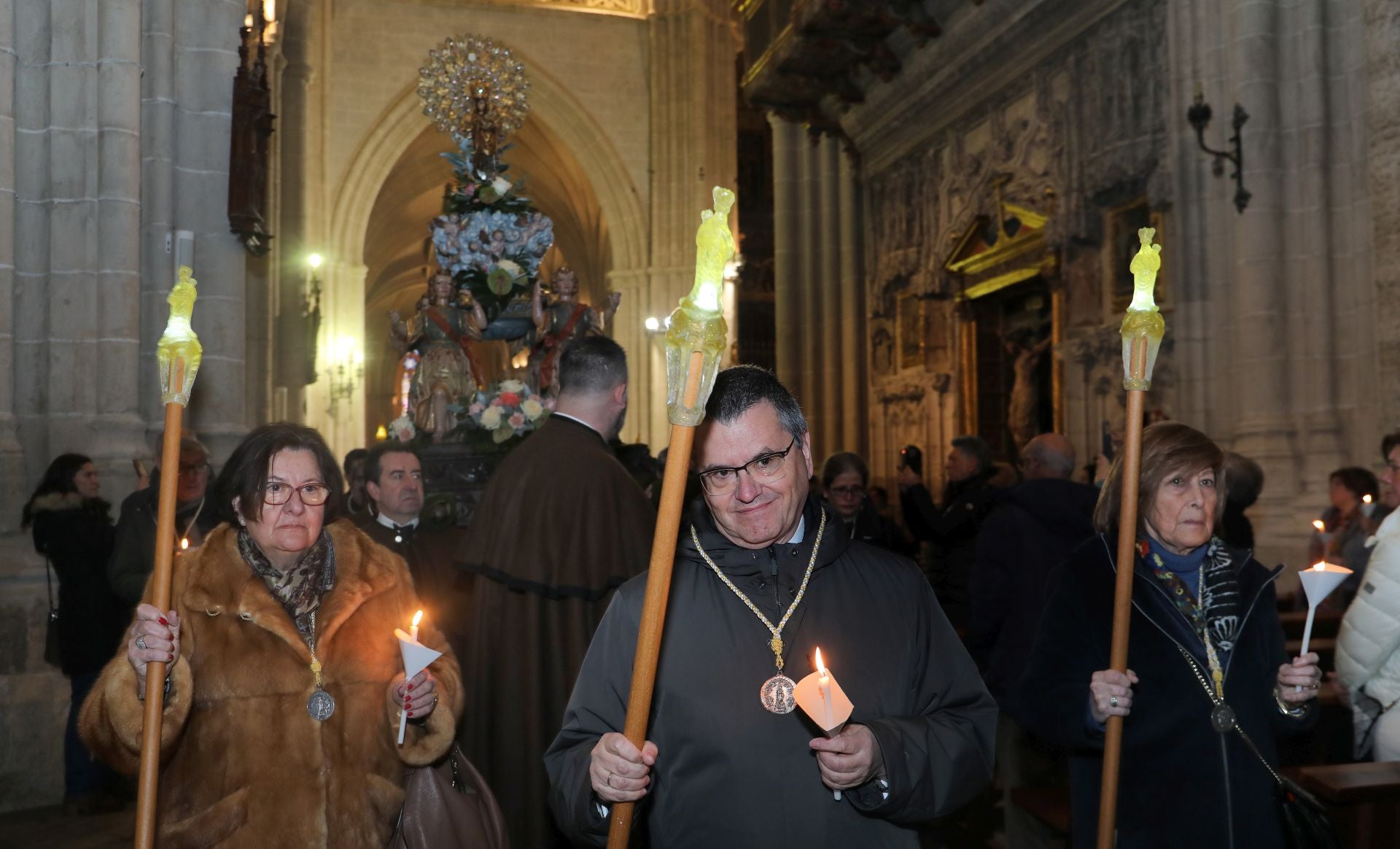 Devoción a la patrona de Palencia