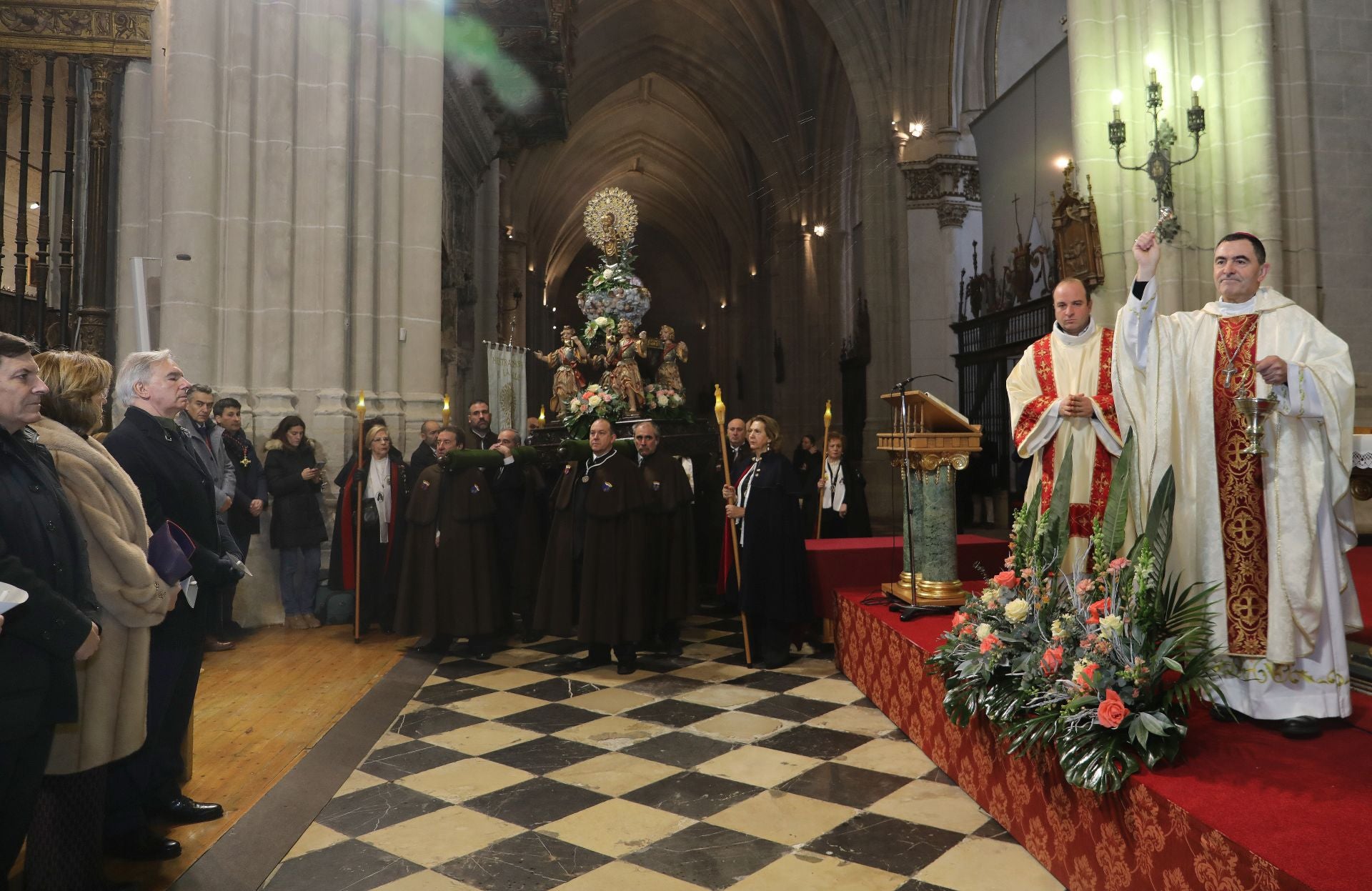 Devoción a la patrona de Palencia