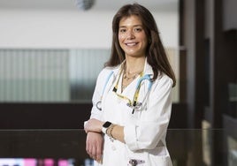 La doctora Lucía Mateo, en las instalaciones del Hospital Universitario Río Hortega.