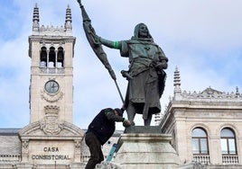 El Conde Ansúrez luce un brazalete verde que pone color de esperanza a la lucha contra el cáncer.