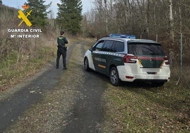 Operativo de búsqueda de la Guardia Civil.