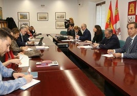 Reunión del grupo de trabajo del Plan Territorial de Fomento de Segovia.