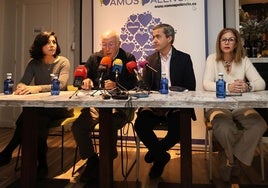 Dirigentes de Vamos Palencia explican la expulsión de Domiciano Curiel.